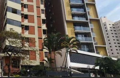 Apartamento com 1 dormitório para alugar, 51 m² - cambuí - campinas/sp
