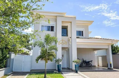 Casa com 4 dormitórios à venda, 262 m² - condomínio terras do cancioneiro - paulínia/sp