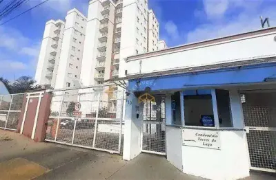 Apartamento com 2 dormitórios à venda, 48 m²- jardim do lago - campinas/sp