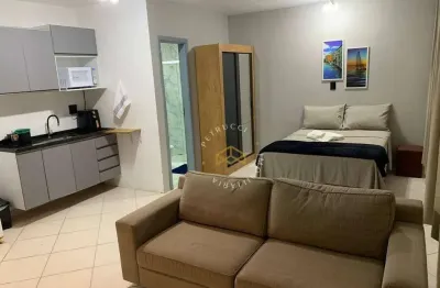Studio com 1 dormitório para alugar, 30 m² - cambuí - campinas/sp