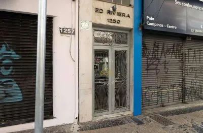 Apartamento com 1 dormitório à venda, 63 m² - centro - campinas/sp