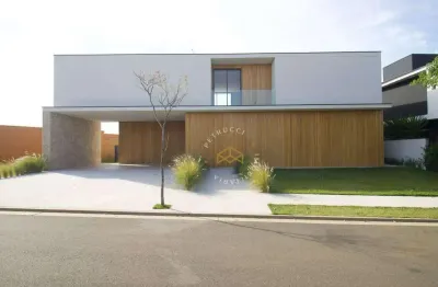 Casa com 4 dormitórios à venda, 500 m² - alphaville dom pedro 2 - campinas/sp