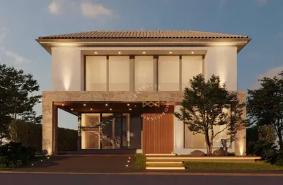 Casa com 5 dormitórios à venda, 418 m² - jardim américa - paulínia/sp