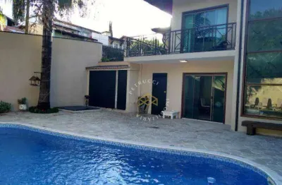 Casa com 3 dormitórios à venda, 333 m² por r$ 1.700.000,00 - parque nova suiça - valinhos/sp