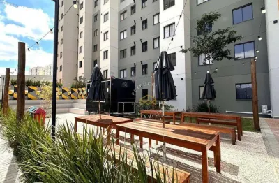Apartamento mobiliado para locação, 48m² no urban parque das bandeiras  campinas/sp