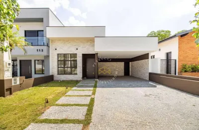 Casa com 3 quartos à venda, 137 m² no condomínio portal do bosque - louveira/sp