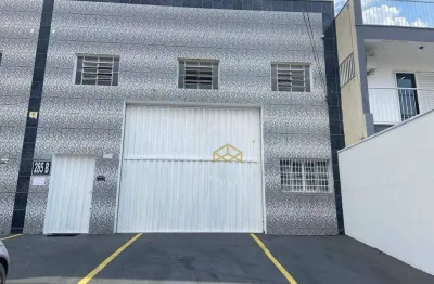 Barracão para alugar, 250 m² no jardim aero continental - campinas/sp