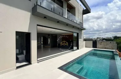 Casa com 5 dormitórios à venda, 517 m² no alphaville d. Pedro 3 - campinas/sp