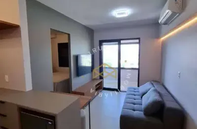 Apartamento com 1 dormitório para alugar, 46 m² no bosque - campinas/sp