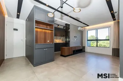 Apartamento com 2 quartos à venda na rua tobias de macedo júnior, 1138, santo inácio, curitiba por r$ 840.000