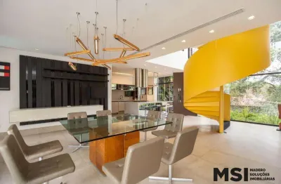 Casa em condomínio fechado com 3 quartos à venda na rua doutor ney leprevost, 72, santo inácio, curitiba por r$ 4.390.000