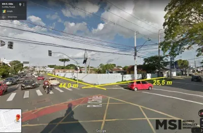 Terreno à venda na rua chile, 541, rebouças, curitiba por r$ 3.416.000