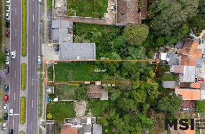 Terreno à venda na avenida manoel ribas, 2310, vista alegre, curitiba por r$ 840.000