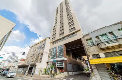 Kitnet / stúdio à venda na rua pedro ivo, 730, centro, curitiba, 27 m2 por r$ 275.000