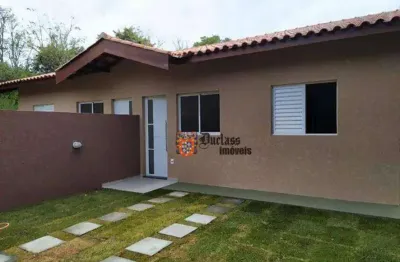 Casa com 2 dormitórios à venda, 54 m² por r$ 410.000,00 - jardim santo antônio - atibaia/sp