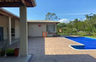 Chácara com 4 dormitórios à venda, 2400 m² por r$ 1.240.000,00 - parque serra mar - peruíbe/sp