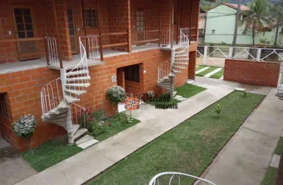 Apartamento com 2 dormitórios à venda, 52 m² por r$ 375.000 - praia do sapê - ubatuba/são paulo