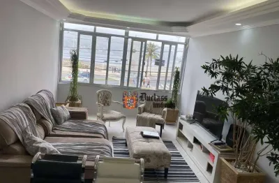 Apartamento com 2 dormitórios à venda, 110 m² por r$ 450.000,00 - gonzaguinha - são vicente/sp