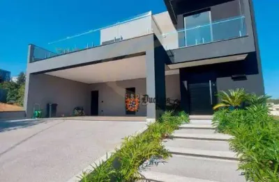 Sobrado com 3 dormitórios à venda, 560 m² por r$ 5.987.000 - condomínio vale das águas - bragança paulista/sp