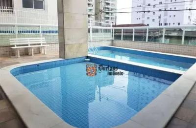 Apartamento com 3 dormitórios à venda, 119 m² por r$ 650.000,00 - aviação - praia grande/sp