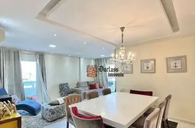 Apartamento com 3 dormitórios à venda, 123 m² por r$ 800.000 - vila guilhermina - praia grande/sp