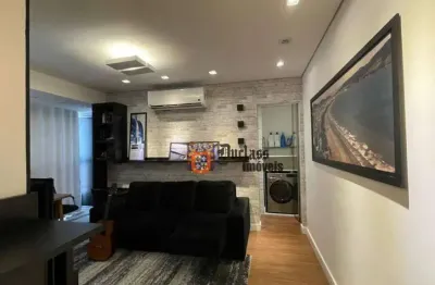 Apartamento com 1 dormitório à venda, 44 m² por r$ 399.000 - itararé - são vicente/sp