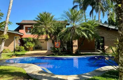 Sobrado com 5 suítes à venda, 370 m² por r$ 5.200.000 - praia do lázaro - ubatuba/sp