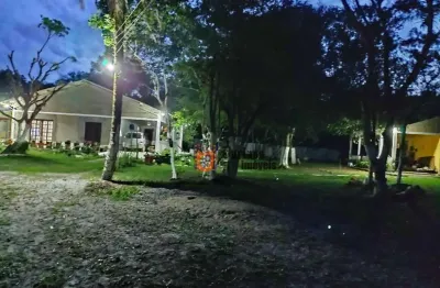 Chácara com 5 dormitórios à venda, 7000 m² por r$ 550.000 - chácaras lucél - itanhaém/sp