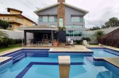 Sobrado com 4 dormitórios à venda, 502 m² por r$ 2.899.000,00 - terras de são carlos - jundiaí/sp