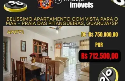 Apartamento com 4 dormitórios à venda, 163 m² por r$ 712.500,00 - vila maia - guarujá/sp