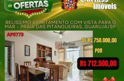Apartamento com 4 dormitórios à venda, 163 m² por r$ 712.500,00 - vila maia - guarujá/sp