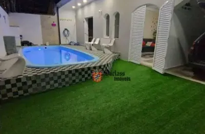 Casa com 4 dormitórios à venda, 150 m² por r$ 750.000,00 - balneário guarujá - guarujá/sp