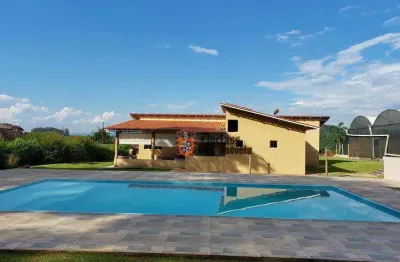 Chácara com 2 dormitórios à venda, 4000 m² por r$ 910.000,00 - alvorada - jarinu/sp