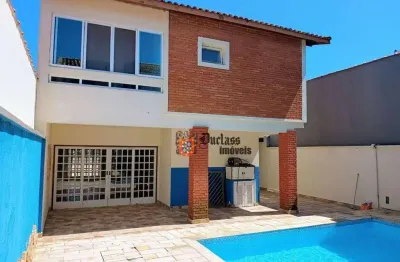 Sobrado com 6 dormitórios à venda, 261 m² por r$ 690.000,00 - cibratel i - itanhaém/sp
