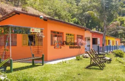 Chácara com 8 dormitórios à venda, 24000 m² por r$ 1.060.000,00 - godoi - extrema/mg