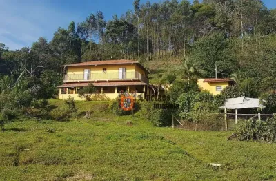 Chácara com 6 dormitórios à venda, 7200 m² por r$ 1.200.000,00 - ezequiel - gonçalves/mg