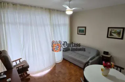 Apartamento com 2 dormitórios à venda, 85 m² por r$ 595.000,00 - gonzaga - santos/sp