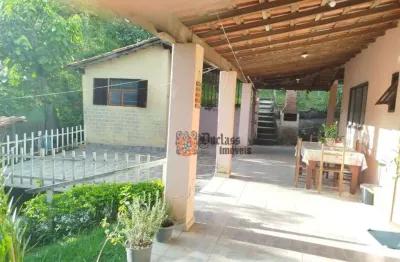 Chácara com 3 dormitórios à venda, 1200 m² por r$ 599.000,00 - dos tenentes - extrema/mg