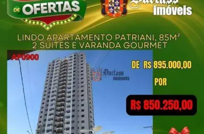 Apartamento com 2 dormitórios à venda, 85 m² por r$ 850.250,00 - alvinópolis - atibaia/sp