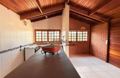 Chácara com 4 dormitórios à venda, 580 m² por r$ 490.000,00 - jardim estância brasil - atibaia/sp