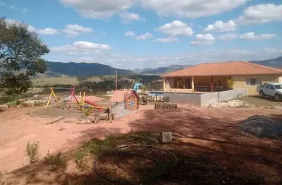 Chácara com 4 dormitórios à venda, 2000 m² por r$ 595.000,00 - jardim - extrema/mg