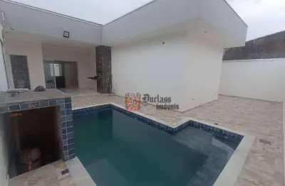 Casa com 3 dormitórios à venda, 140 m² por r$ 680.000,00 - estância balneária tupy - itanhaém/sp