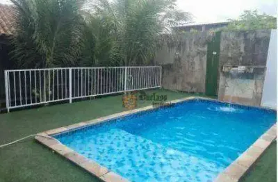 Sobrado com 8 dormitórios à venda por r$ 350.000,00 - jardim praia grande - mongaguá/sp