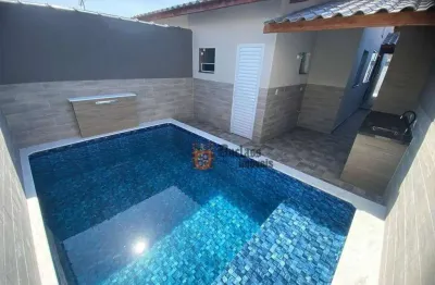Casa com 2 dormitórios à venda, 64 m² por r$ 355.000 - balneário tupy - itanhaém/sp