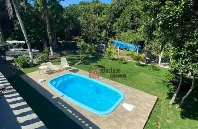 Chácara com 10 dormitórios à venda, 1500 m² por r$ 900.000,00 - jardim guarau - peruíbe/sp