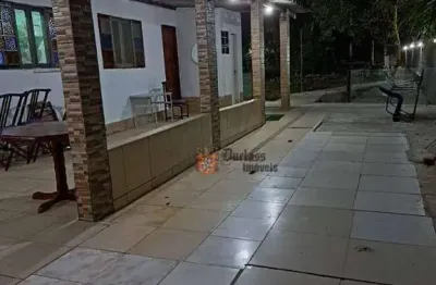 Chácara com 2 dormitórios à venda, 1500 m² por r$ 250.000,00 - agenor de campos - mongaguá/sp