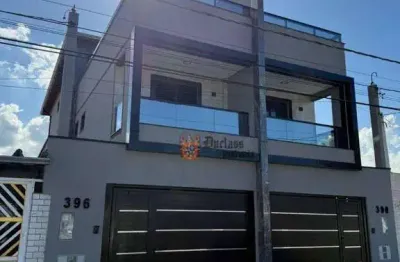 Sobrado com 4 suítes à venda, 204 m² por r$ 1.690.000 - boqueirão - praia grande/sp