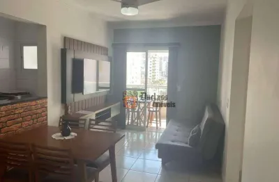 Apartamento com 1 dormitório à venda, 55 m² por r$ 350.000,00 - vila guilhermina - praia grande/sp