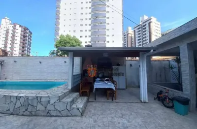 Casa com 4 dormitórios à venda, 278 m² por r$ 810.000,00 - mirim - praia grande/sp