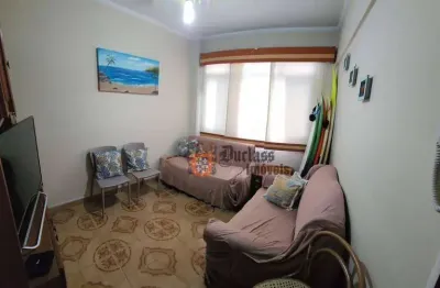 Apartamento com 1 dormitório à venda, 39 m² por r$ 240.000,00 - boqueirão - praia grande/sp